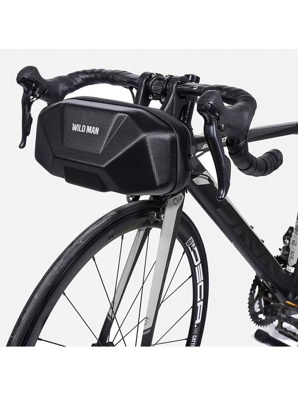 WILDMAN sakwa rowerowa na kierownicę na zamek 3,5L X9 czarna