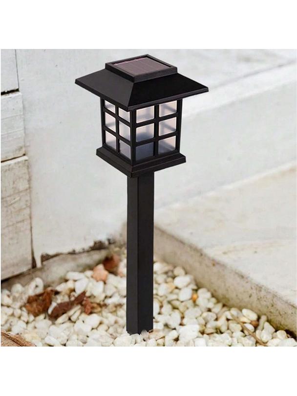 Lampa solarna ogrodowa LED wbijana RC-K-1284 (2 szt w zestawie) czarna