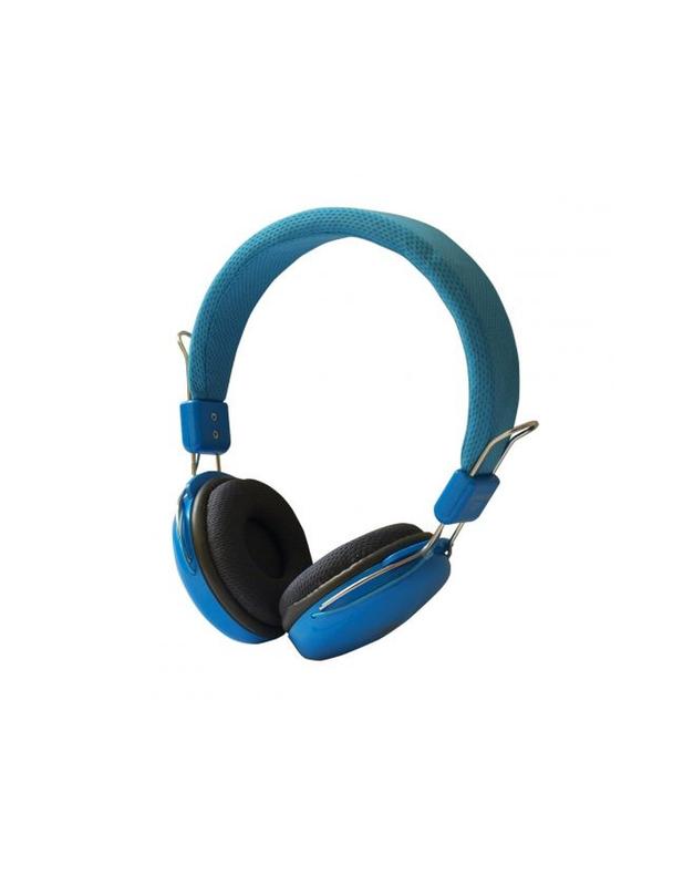 Słuchawki przewodowe nauszne Jack 3,5 mm Art AP-60B niebieskie