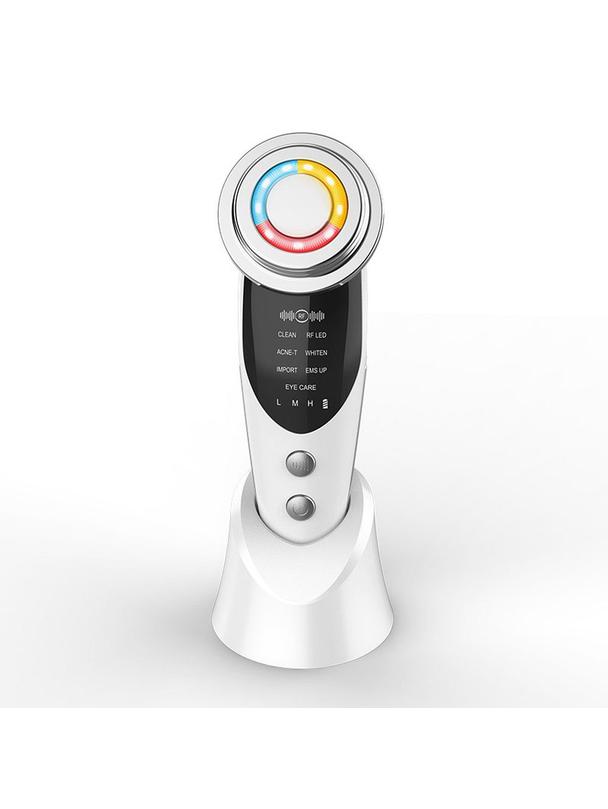 Urządzenie do fotoodmładzania masażer 7w1 biały