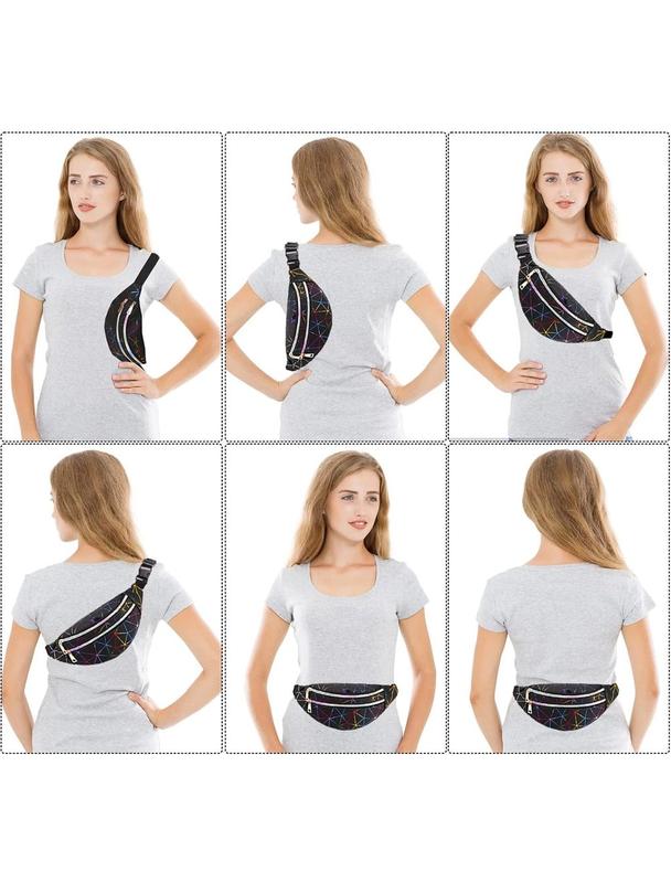 Torebka nerka regulowana RC-K-1070 czarna