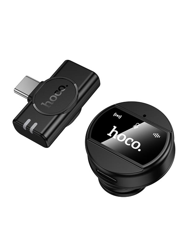 Mikrofon bezprzewodowy USB C Hoco L21 czarny