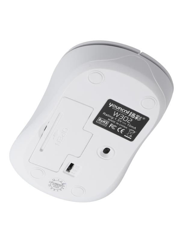 Myszka komputerowa bezprzewodowa R512B biała