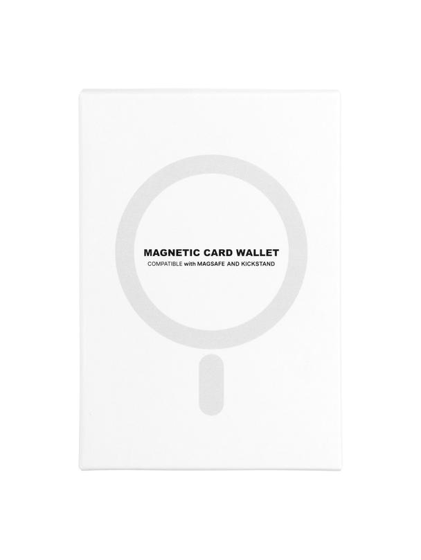 Portfel magnetyczny na karty kompatybilny z MagSafe biały