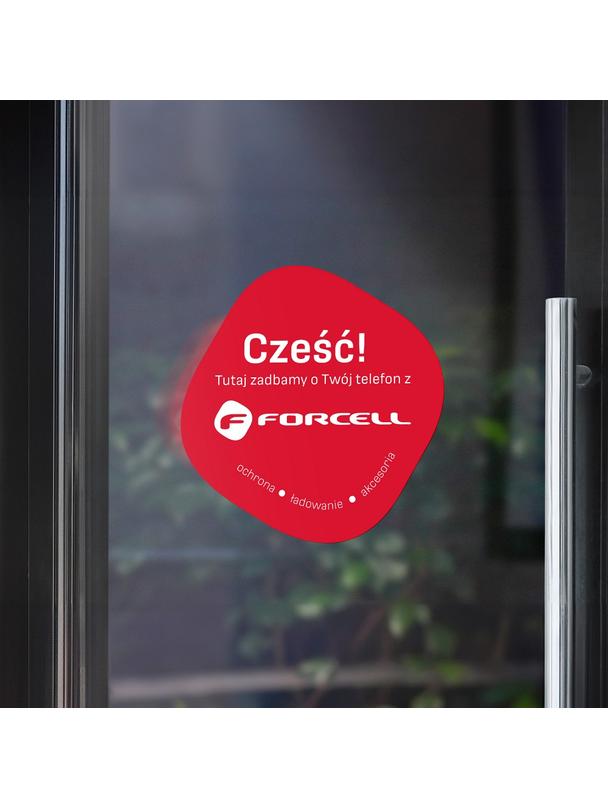 Naklejka na szybę Forcell