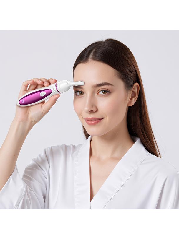 Trymer z golarką 4w1 Hoco HP80 biało różowy