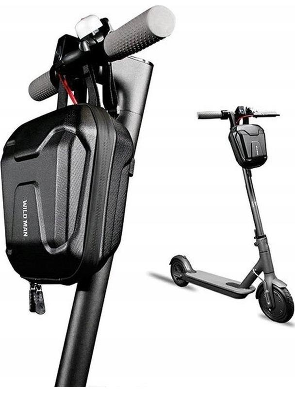 WILDMAN sakwa na kierownicę do hulajnogi wodoodporna 2,5L TS9 czarna