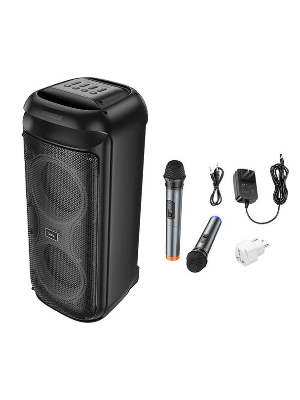 Zestaw do karaoke bluetooth 60W 6h Hoco HA13 MAX czarny