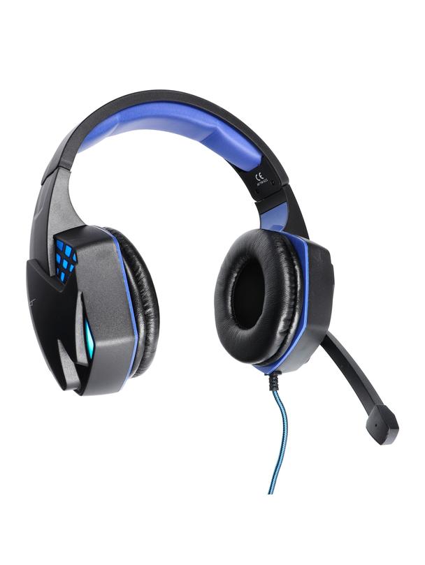 Słuchawki przewodowe nauszne Jack 3,5 mm / USB A Art gamingowe z mikrofonem G11 czarne