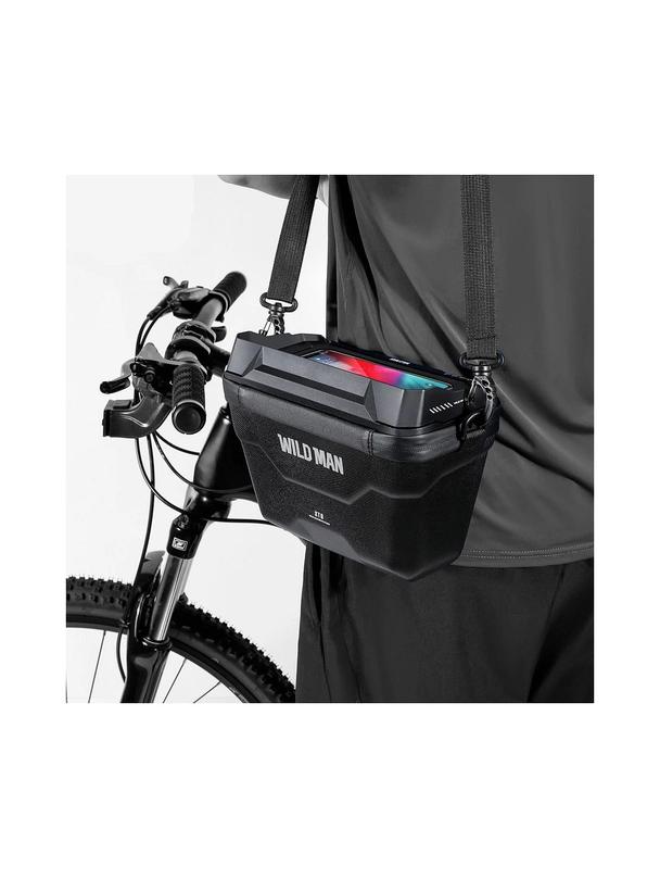 WILDMAN sakwa rowerowa na kierownicę na zamek XT8 3L czarna