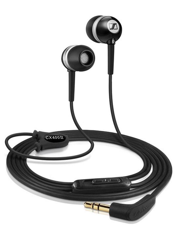 Słuchawki przewodowe douszne Jack 3,5 mm Sennheiser CX 400-ll Precision czarne