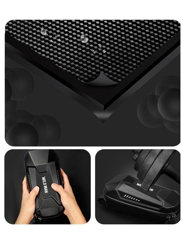 WILDMAN sakwa na kierownicę do hulajnogi wodoodporna 2L ES8 czarna