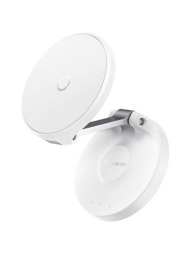 BASEUS uchwyt biurkowy składany magnetyczny kompatybilny z Magsafe BS-HP016 biały