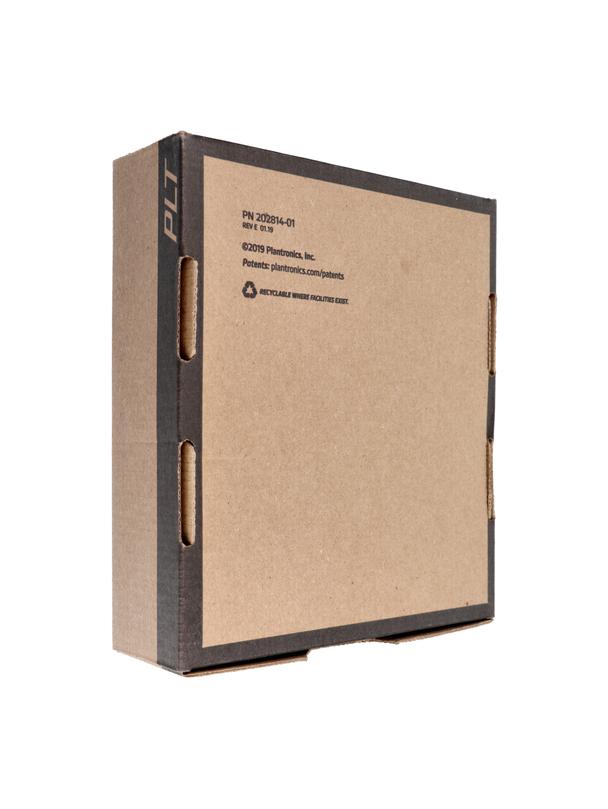 Słuchawki przewodowe nauszne Jack 3,5 mm / USB A Poly Blackwire C3325 czarne