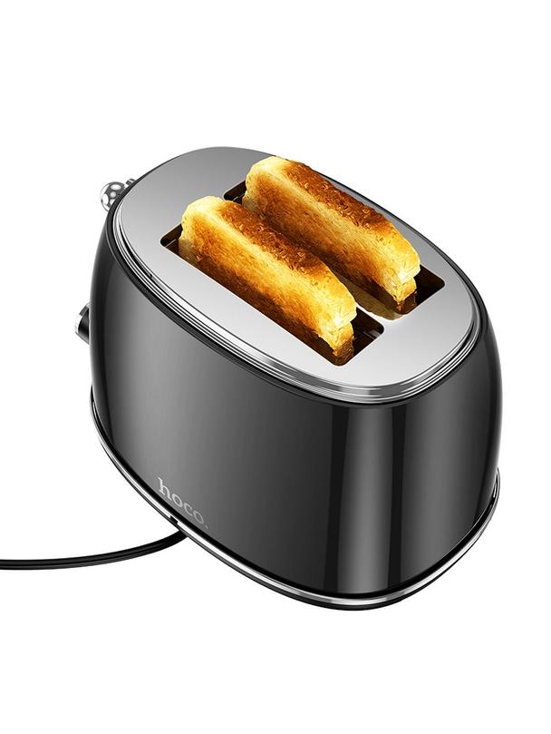 Toster Hoco w stylu Retro 850W HE50 czarny