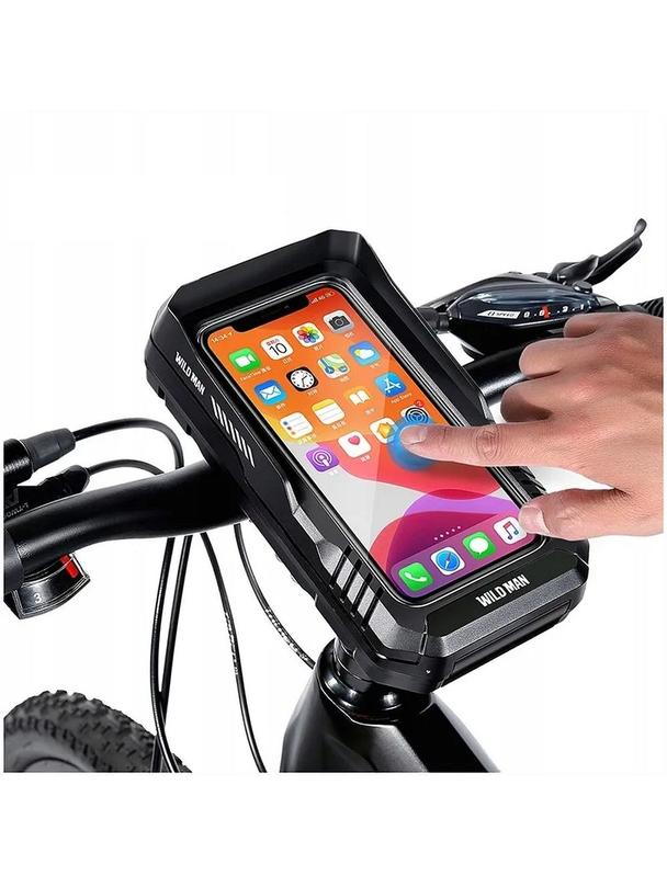 WILDMAN sakwa rowerowa na kierownicę 0,5L (4" - 7") FK4 czarna