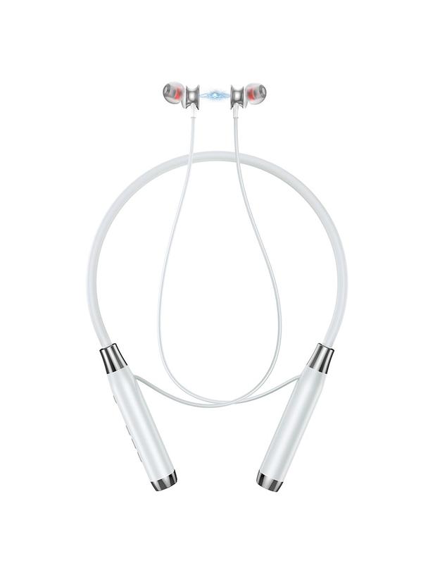 Słuchawki bezprzewodowe douszne Hoco na szyję ES62 szare