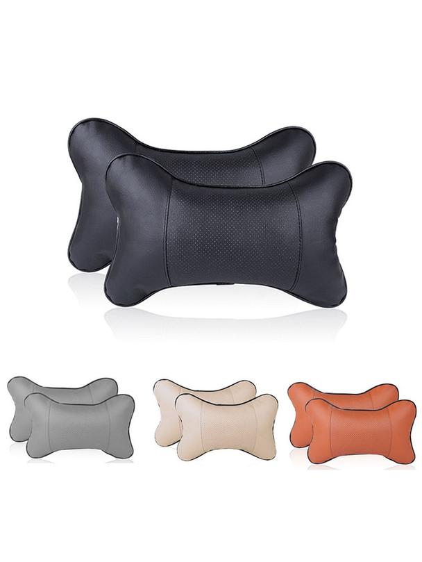 Poduszka na zagłówek do samochodu beżowa