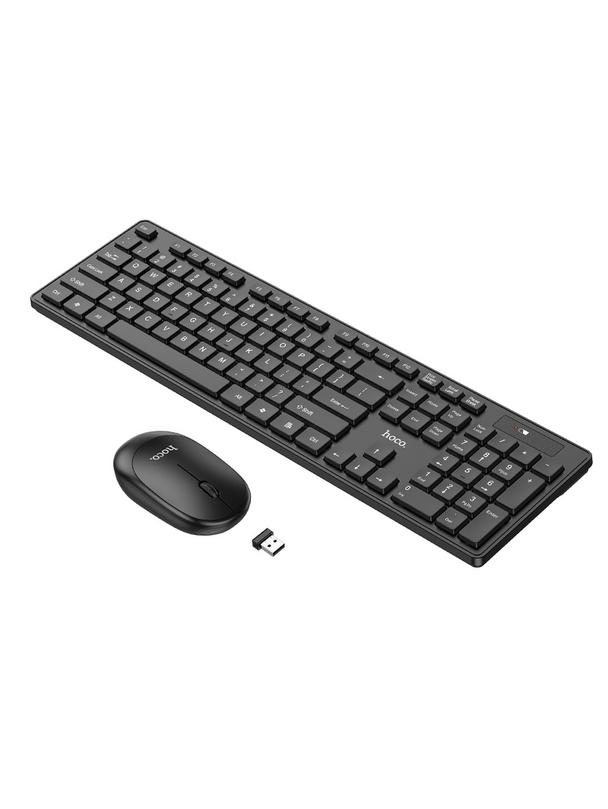 Klawiatura i myszka bezprzewodowa Hoco GM17 czarny