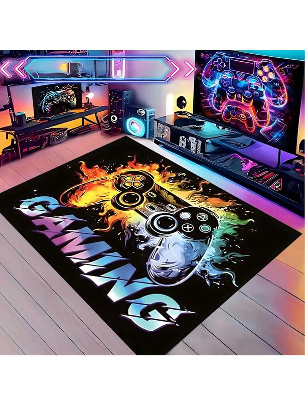 Mata ochronna pod krzesło wzór gamingowy 50 x 80 cm RC-K-1541