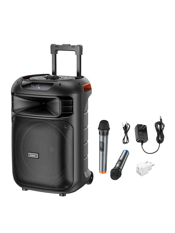 Zestaw do karaoke bluetooth 60W 7h Hoco HA5 czarny