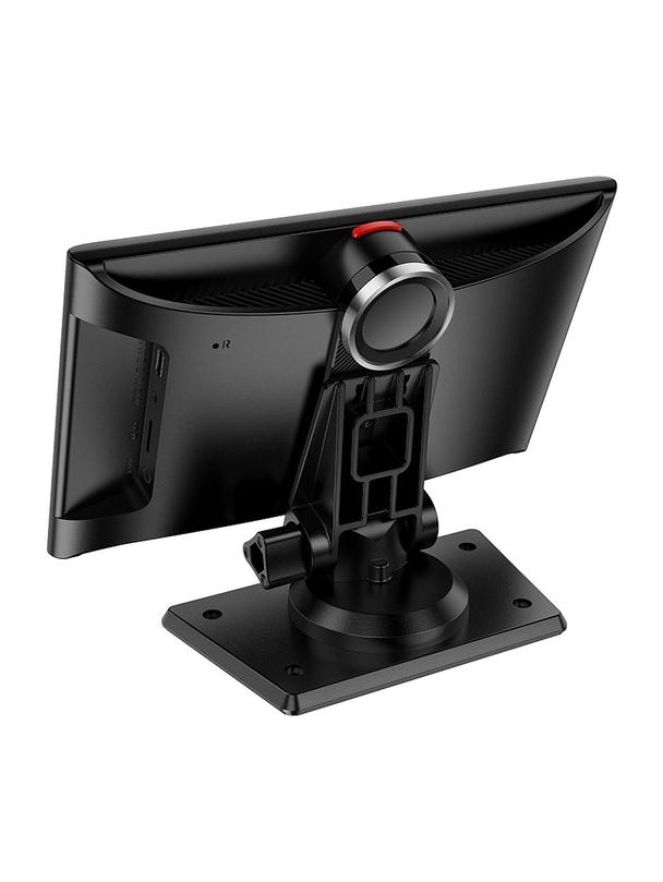 Przenośny bezprzewodowy ekran samochodowy Hoco 7" HU2 czarny