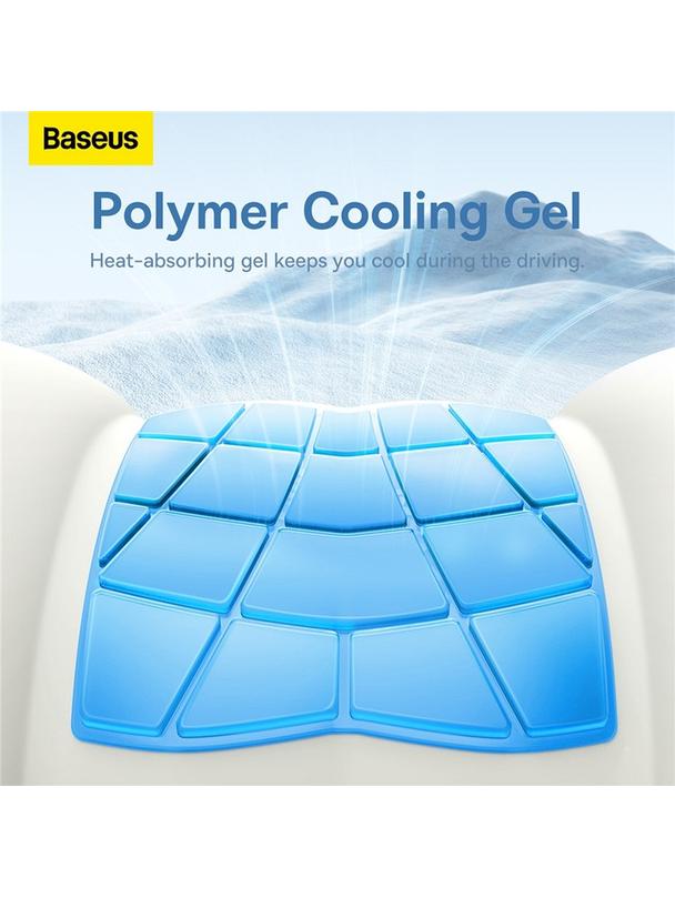 BASEUS poduszka samochodowa chłodząca odcinek lędźwiowy C20036402311-01 niebieska