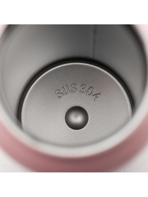 Butelka / bidon na wodę metal z uchwytem kompatybilnym z Magsafe 950ml różowy