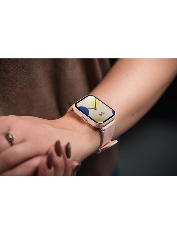 Smartwatch TITMO E-100 (TFT, bluetooth call) różowy 0INT