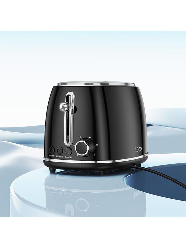 Toster Hoco w stylu Retro 850W HE50 czarny