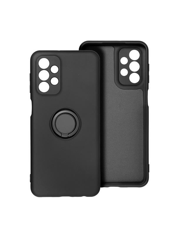 Futerał do Samsung A36 5G Silicone Ring czarny