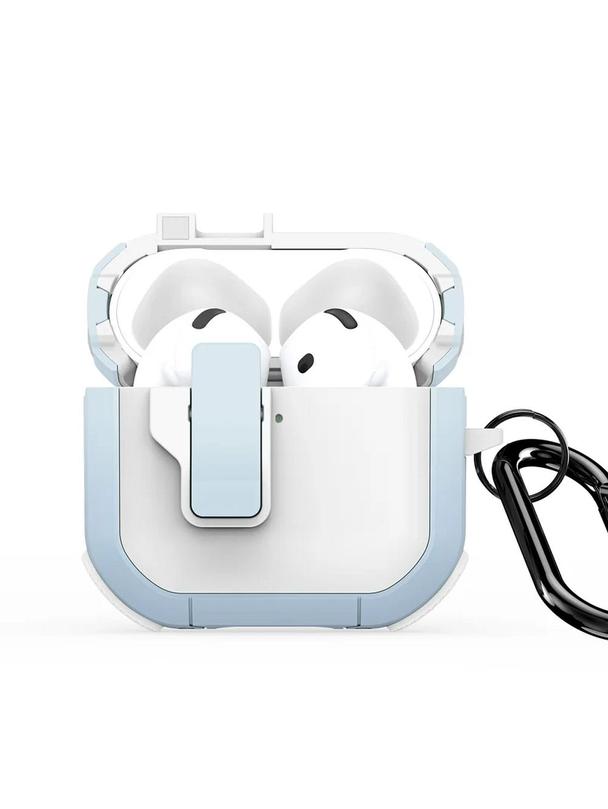 DUX DUCIS futerał PECP ochronny TPU+PC na AirPods 4 biało niebieski