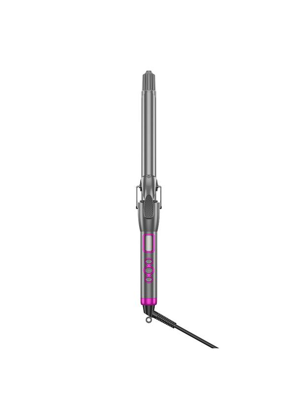 Lokówka do włosów Hoco z wyświetlaczem HP43 szara