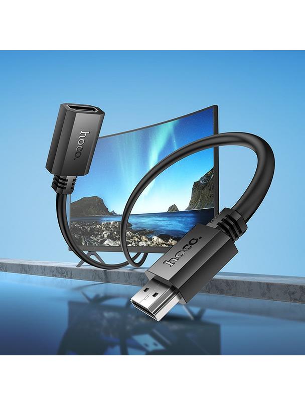 Kabel HDMI do HDMI Hoco 4K/60Hz 2 m US13 czarny