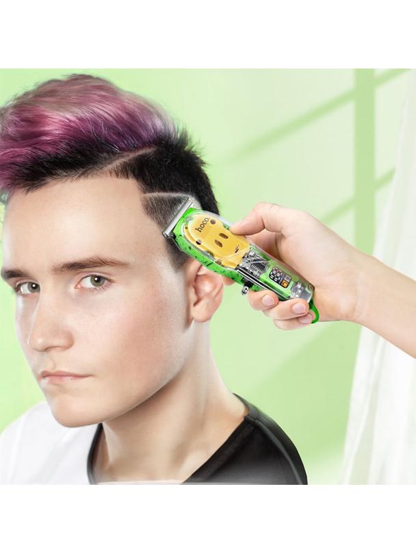 Maszynka do strzyżenia włosów Hoco DAR12 zielona