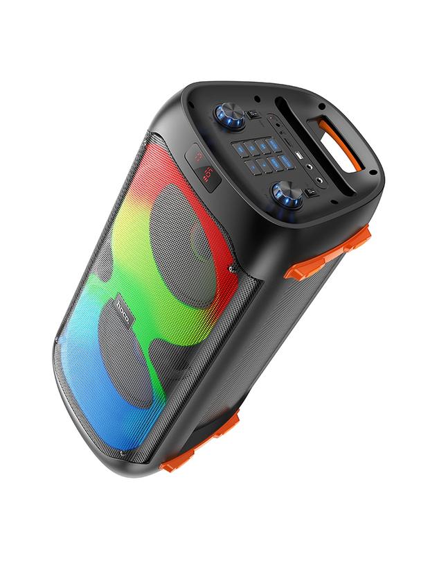 Zestaw do karaoke bluetooth 2 x 20W 4h Hoco BS53 czarny