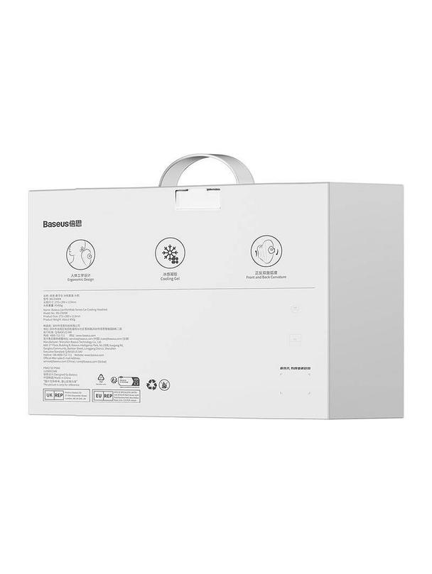 BASEUS poduszka samochodowa chłodząca na zagłowek C20036402311-00 niebieska