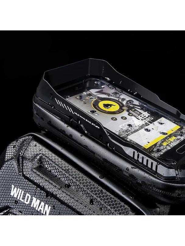 WILDMAN sakwa rowerowa na kierownicę na zamek 0,6L (4" - 7") XT3 czarna