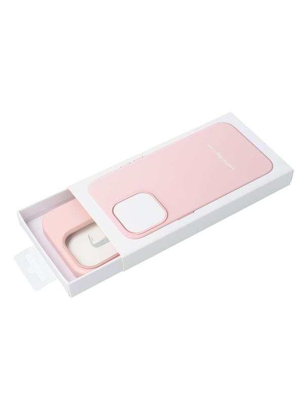 Futerał do Samsung S25 PLUS Leather Mag Cover zgodny z MagSafe różowy