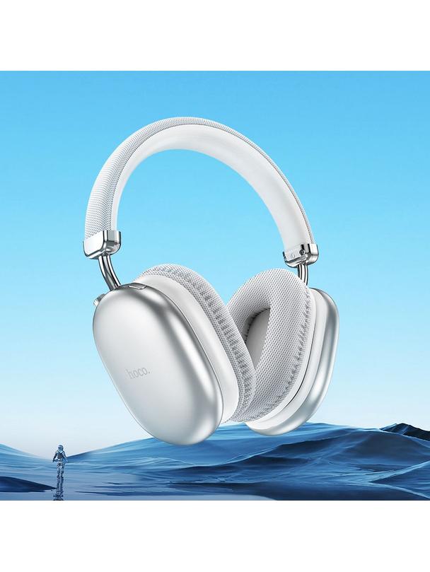 Słuchawki bezprzewodowe nauszne Hoco W35 Max srebrny