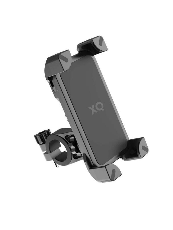 Uchwyt rowerowy XQISIT NP na kierownicę (5 - 7,7") czarny