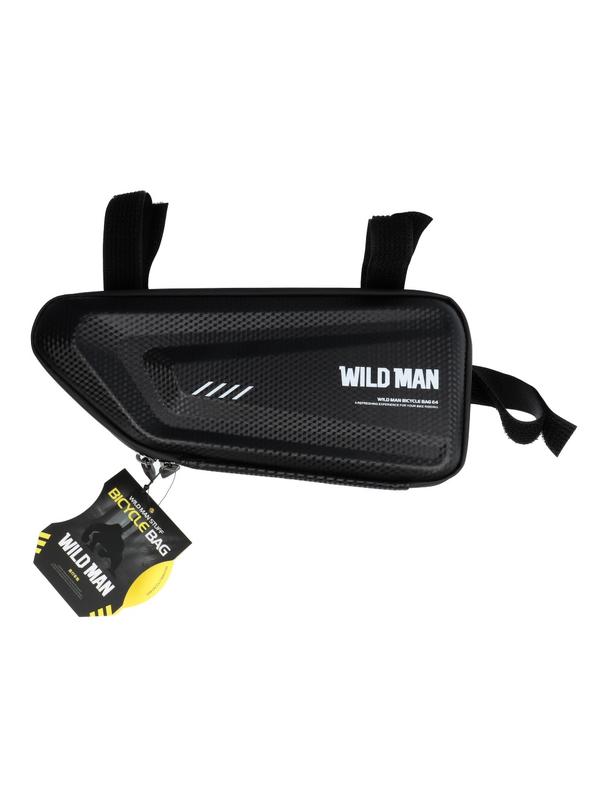 WILDMAN sakwa rowerowa pod ramę na zamek E4 1,5L ( 4" - 7" ) czarna