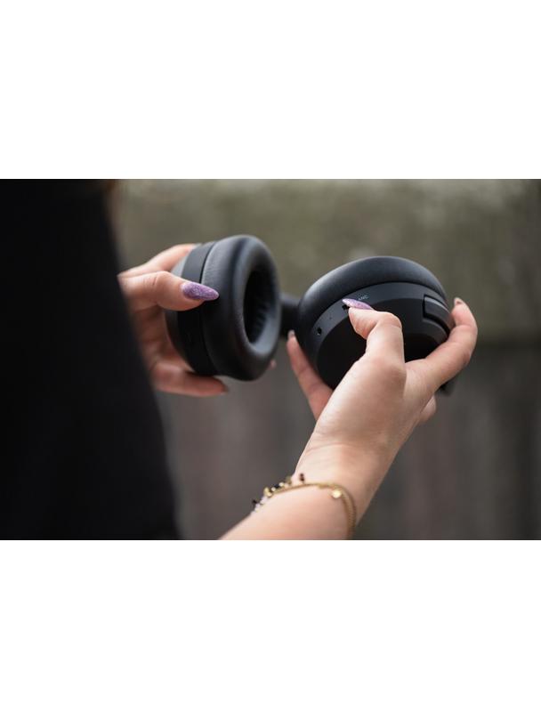 Słuchawki bezprzewodowe nauszne Forcell F-Audio Sonic Aura ANC czarne