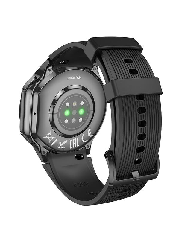 Smartwatch Hoco 1,43" AMOLED IP67 z funkcją rozmowy Y24 czarny