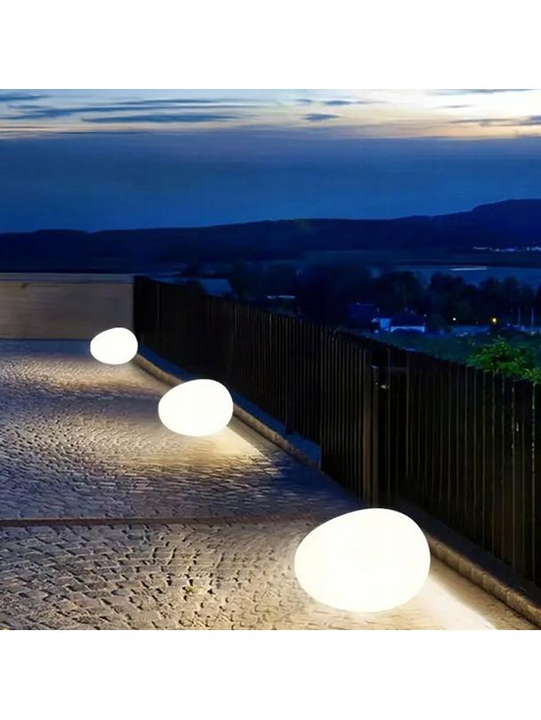 Lampa solarna LED w kształcie kamienia 16 cm RC-K-1487