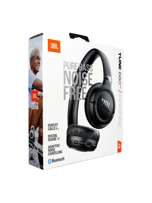 Słuchawki bezprzewodowe nauszne JBL Tune 680NC czarne