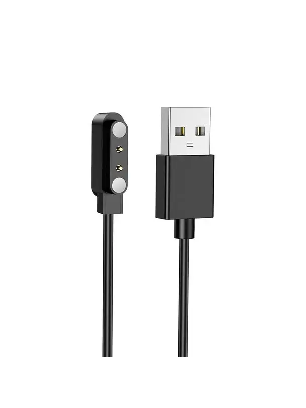 Kabel do ładowania smartwatcha Hoco 0,6 m Y34 / Y37 / Y41 czarny