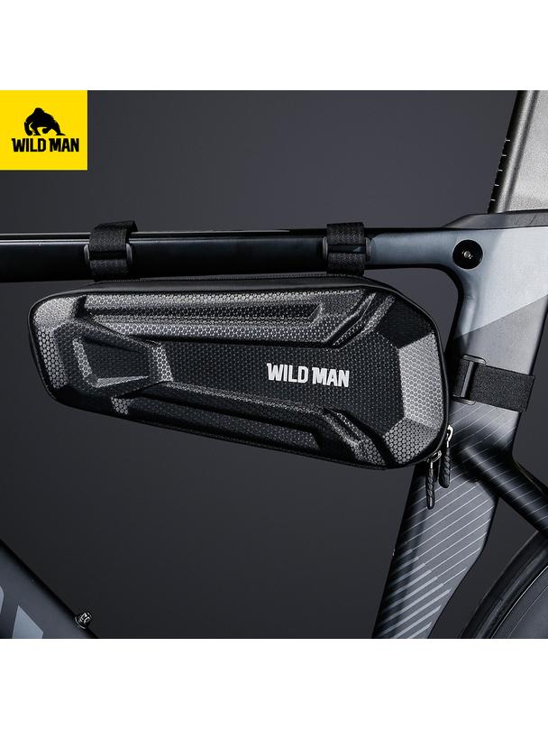 WILDMAN sakwa rowerowa pod ramę na zamek 1,8L XT9 czarna