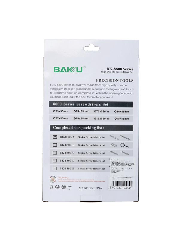 Zestaw Narzędzi Precyzyjnych BAKU BK-8800