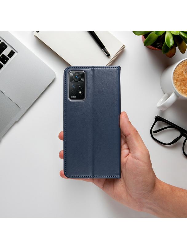 Kabura SMART MAGNETO do OPPO A5 4G / A5 5G granatowy